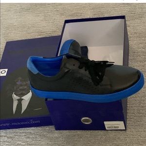 Maceoo sneaker size 9 (I fit an Adidas 10).